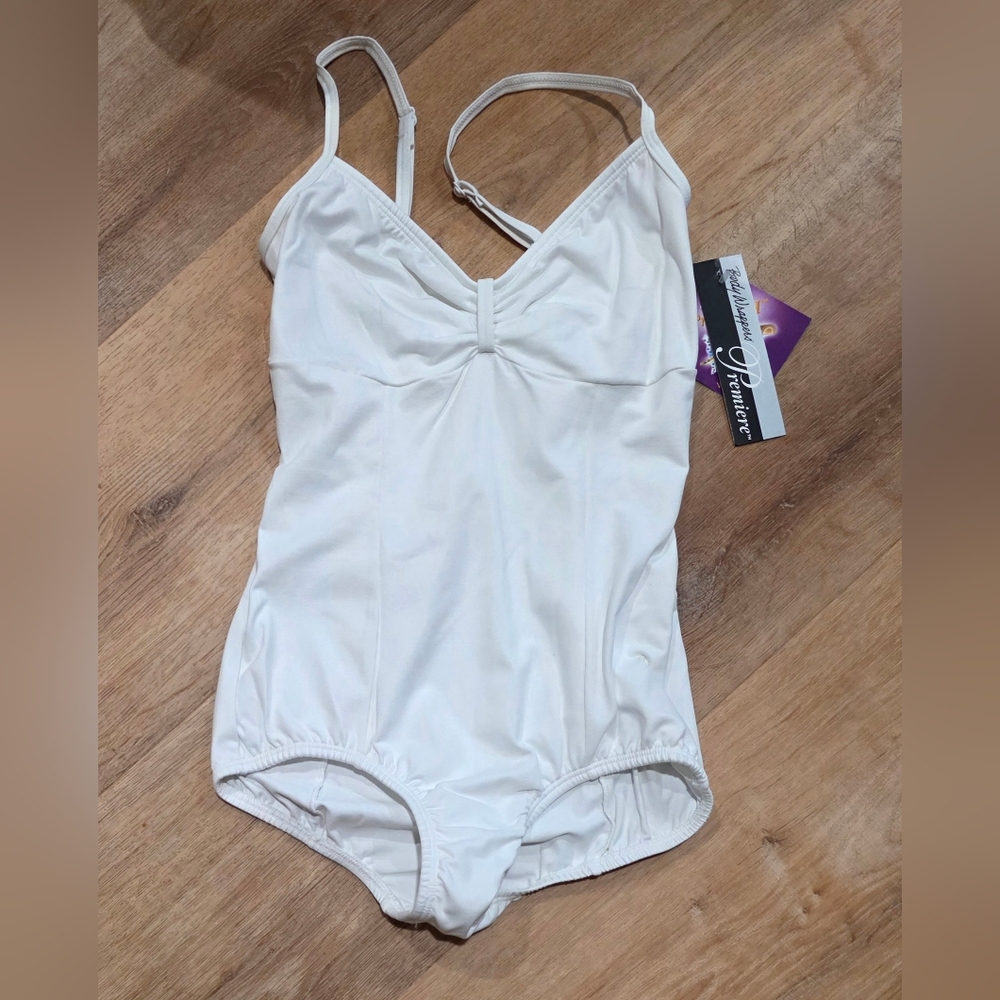 Body Wrappers White Leotard - M (051) & S (075)